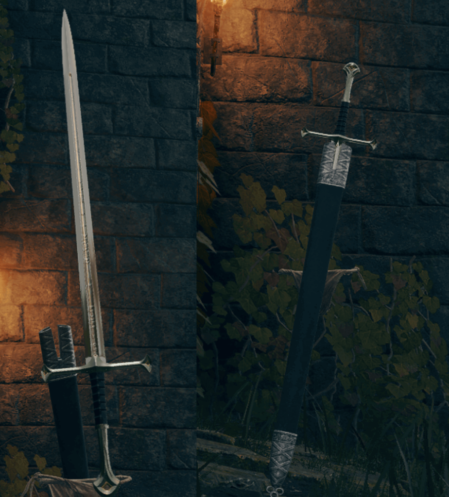 Best Elden Ring Mods - LOTR Aragorn Sword