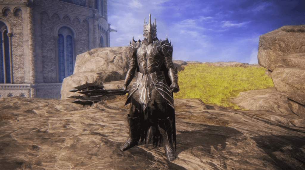 Sauron's Elden Ring mods armor set