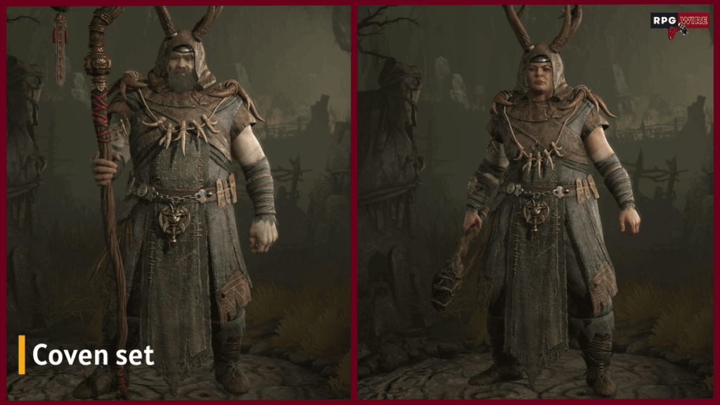 Coven Diablo 4 druid armor set