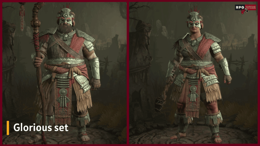 Glorious Diablo 4 druid armor set