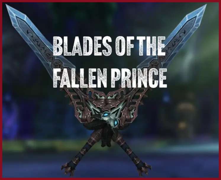 Blades of the fallen prince Weapon Mod for Baldur Gate 3