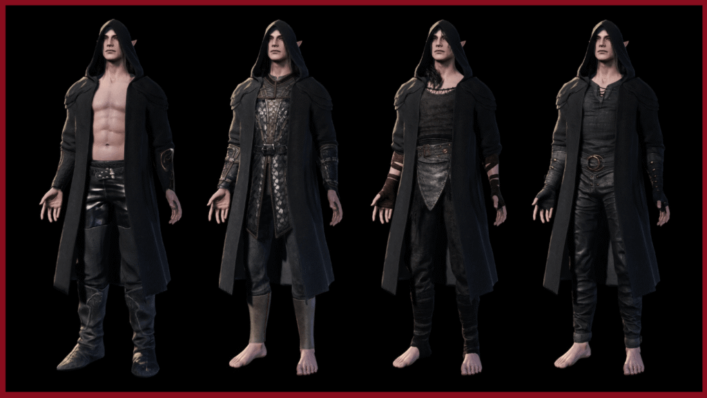 11. PK clothes and armors for rogues