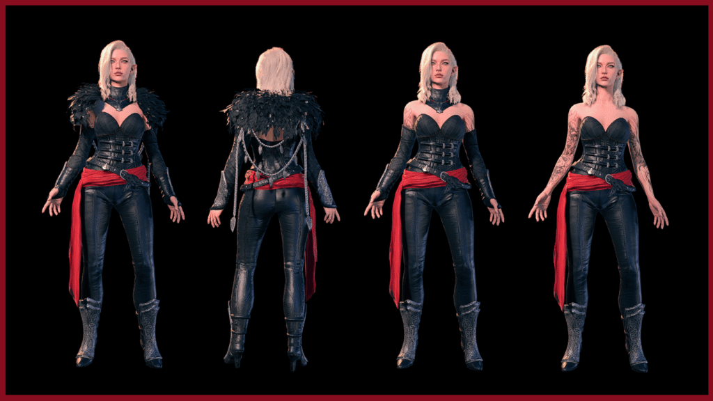 3. Rogue set armor mod for BG3