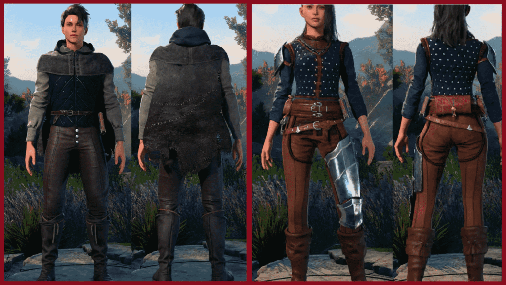 4. Definition armour mod for BG3 rangers