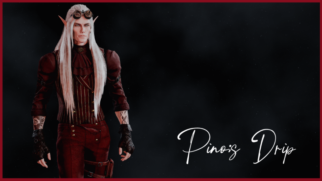 4. Pino Drip Baldur's Gate 3 armor mod