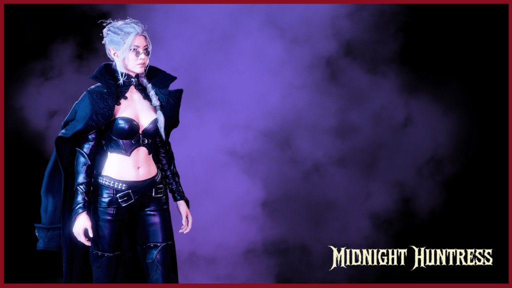 5. Midnight Huntress armor mod for Rogues BG3